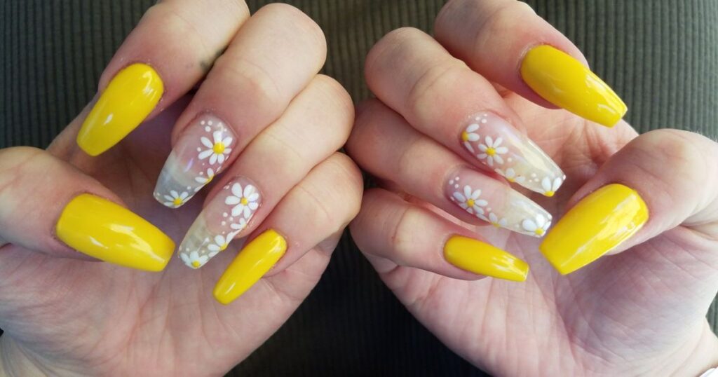 Classic Yellow Manicure