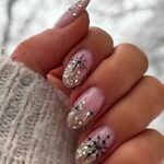 Pink Christmas Nail Ideas, From Dainty to Retro