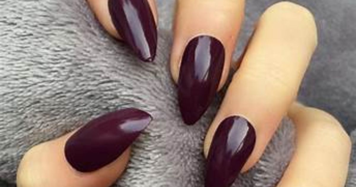 Simple Plum Nail Designs You Must Try Now