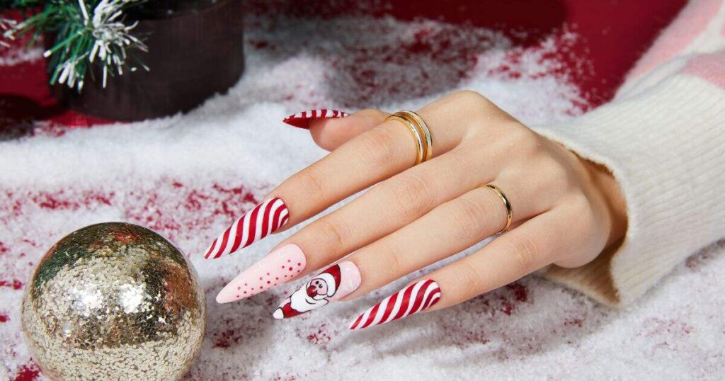 Subtle and Chic Holiday Manis