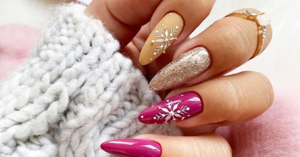 The Appeal of Pink Christmas Nails