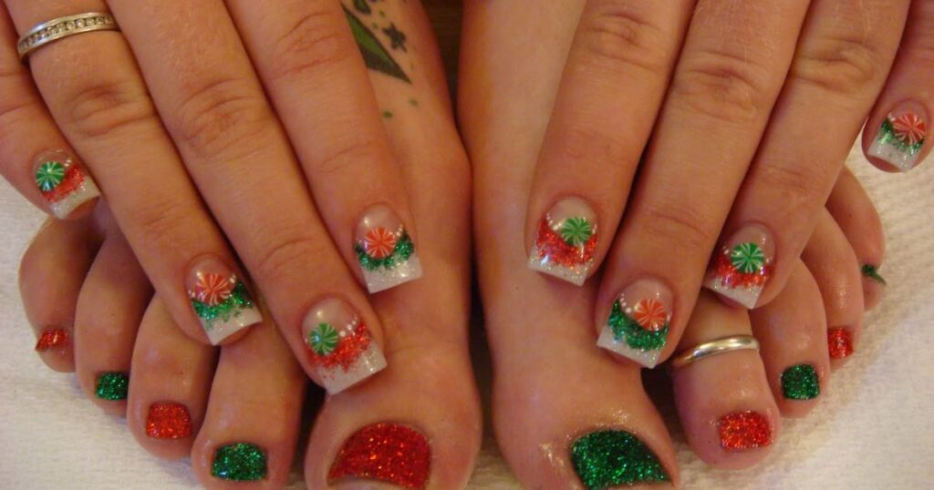 Why Red Nails Are a Christmas Classic